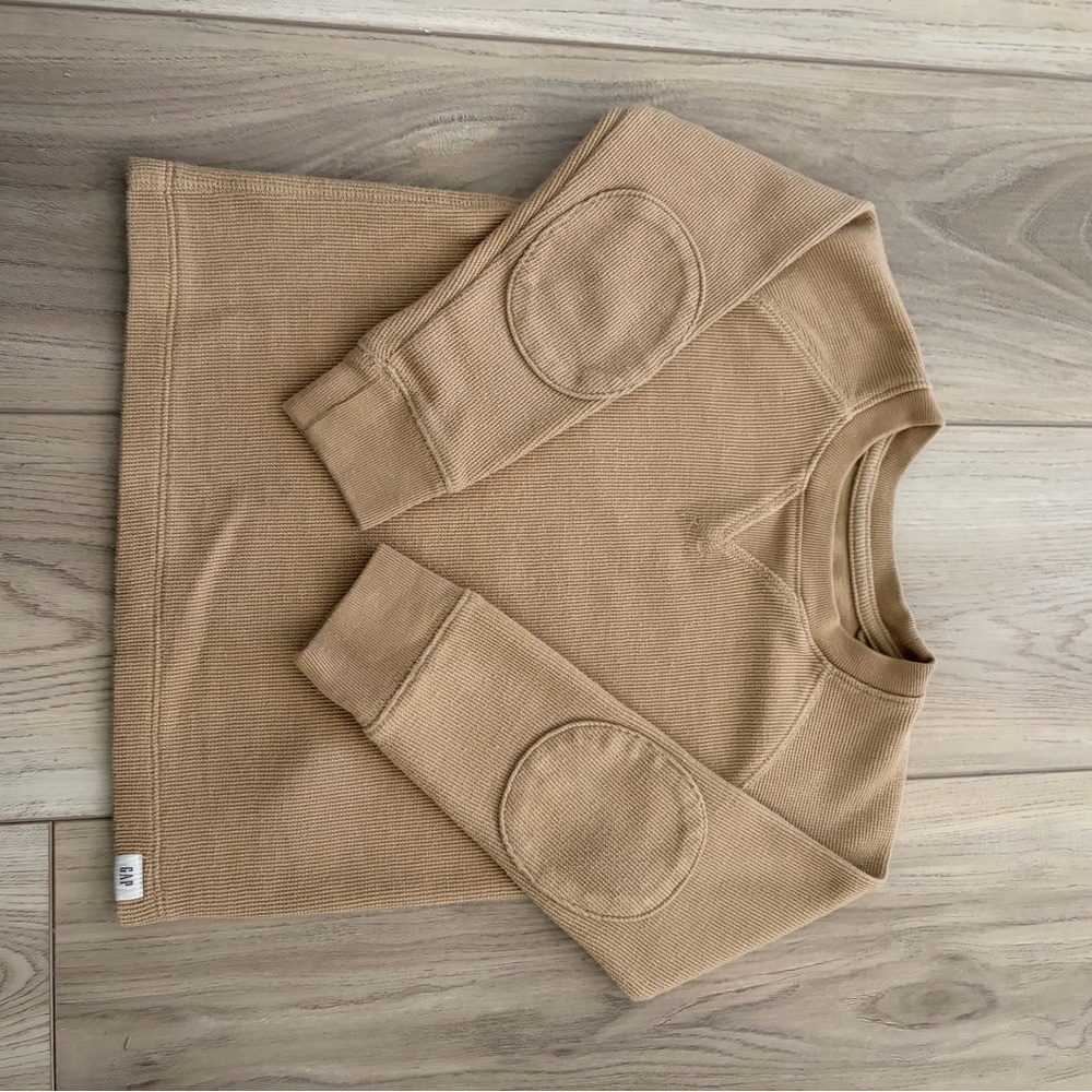 GAP Kids' Tan and Dark Brown Sweatshirts - Picture 7 of 7